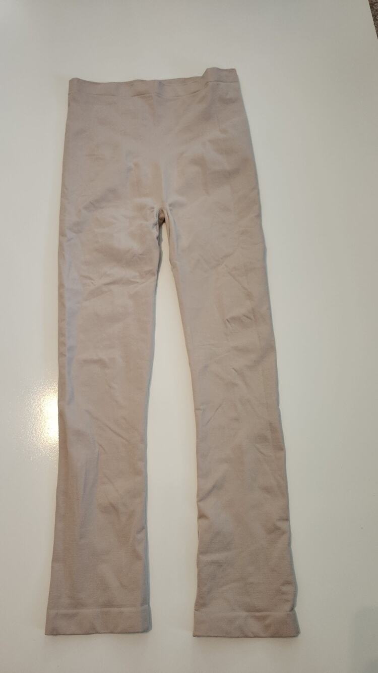 Barely There Women's Flared Lounge Pants XL Style 4272 High Rise Beige Y2K #553